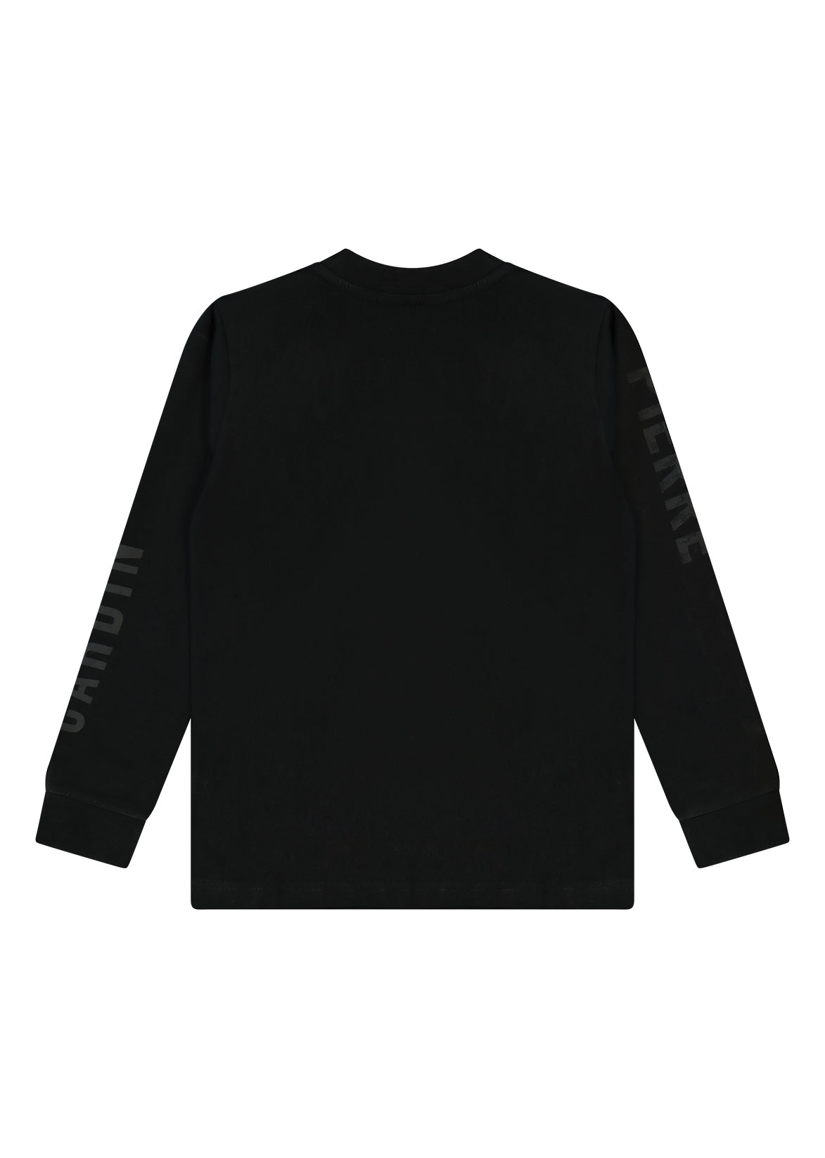 חולצת טישירט PIERRE CARDIN לוגו מותג בשרוולים לילדים BLACK / 4Y