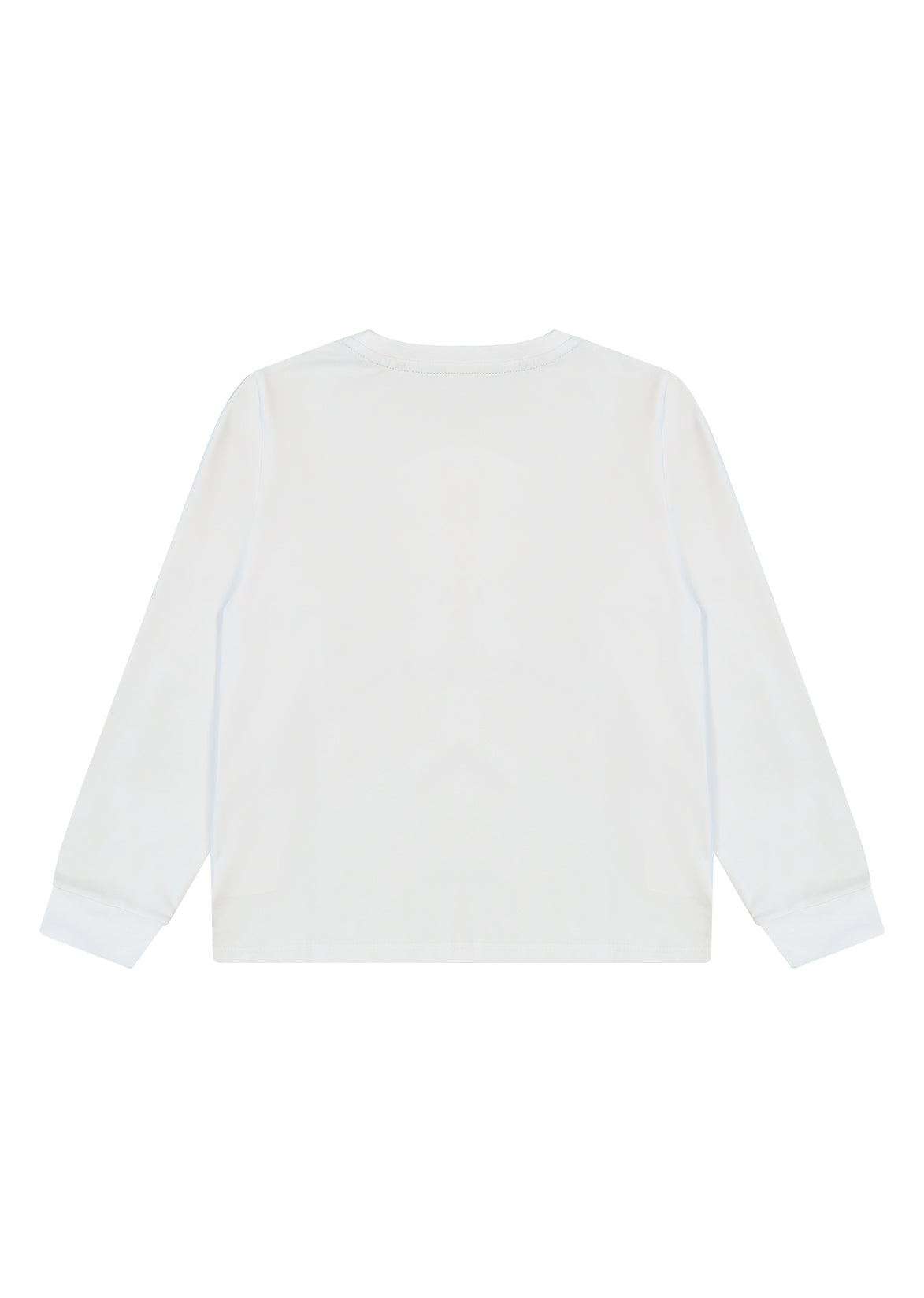 חולצת טישירט PIERRE CARDIN לוגו PC בצד לילדים WHITE / 2Y