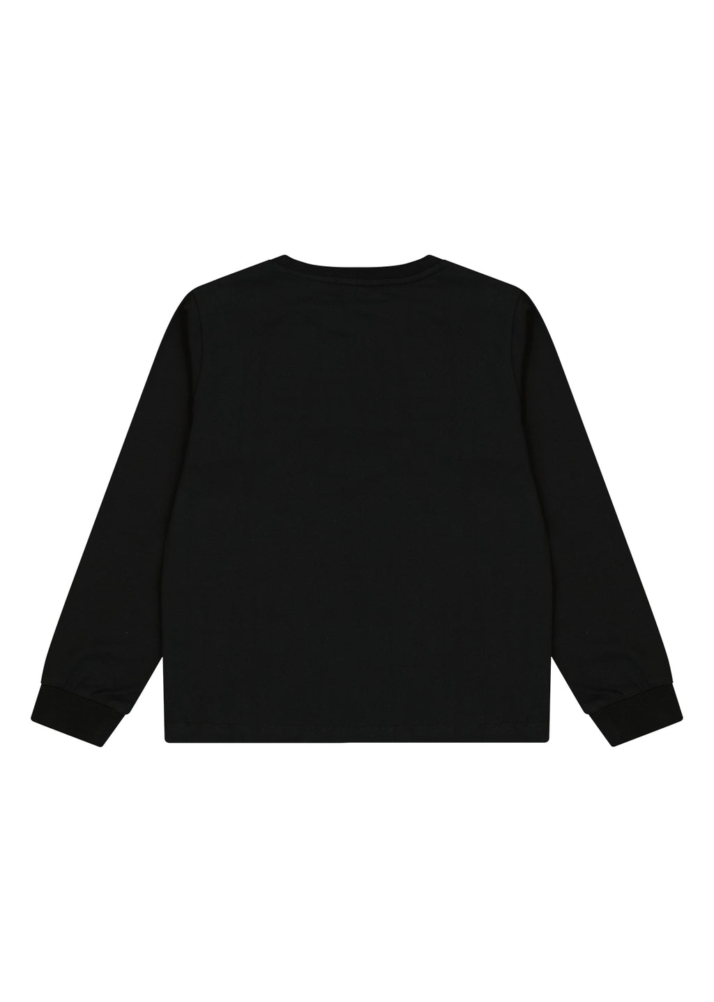 חולצת טישירט PIERRE CARDIN לוגו PC בצד לילדים BLACK / 2Y