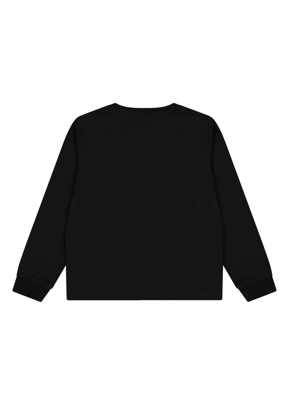 חולצת טישירט PIERRE CARDIN לוגו PC בצד לילדים BLACK / 2Y