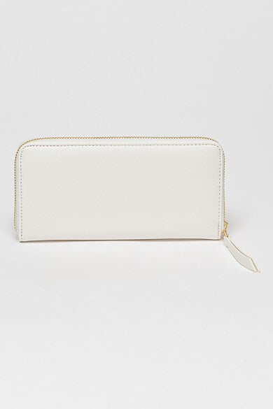 ארנק לבן מחוספס VERSACE JEANS COUTURE נשים