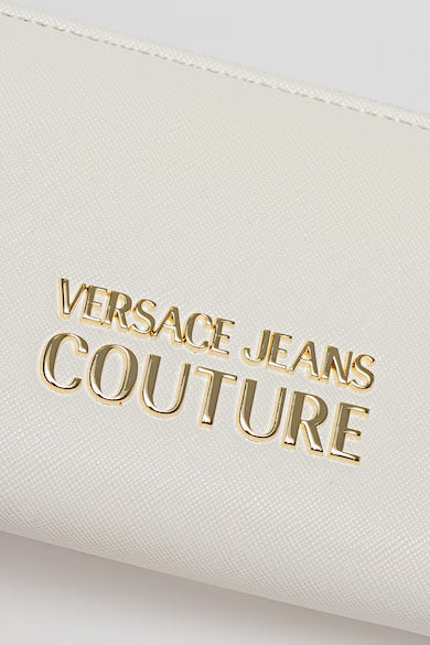 ארנק לבן מחוספס VERSACE JEANS COUTURE נשים