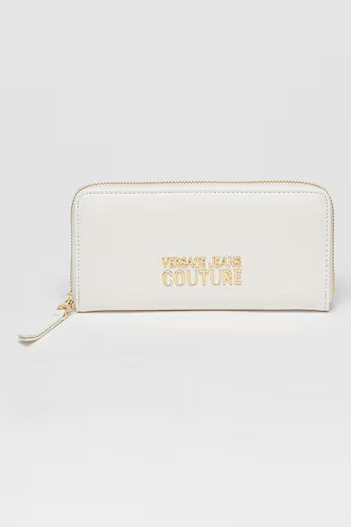 ארנק לבן מחוספס VERSACE JEANS COUTURE נשים