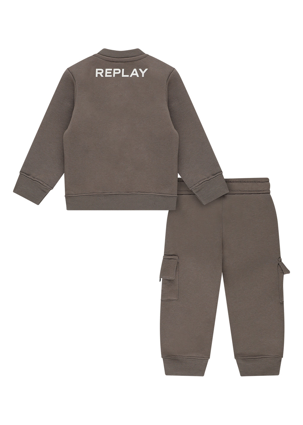 חליפת טרנינג REPLAY במראה יומיומי לתינוקות WHITE / 3-6M