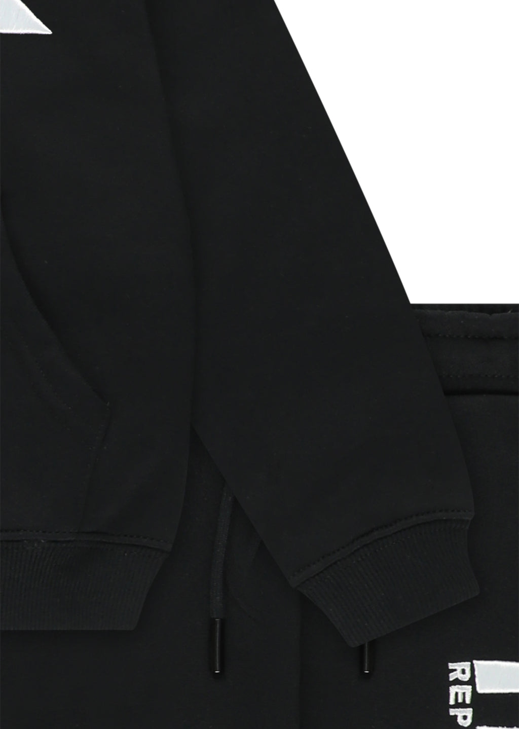חליפת טרנינג REPLAY במראה מודרני לילדים BLACK / 4Y