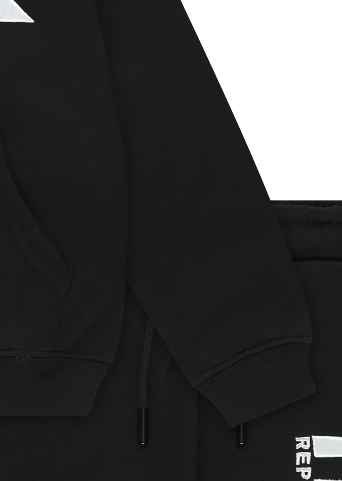 חליפת טרנינג REPLAY במראה מודרני לילדים BLACK / 4Y
