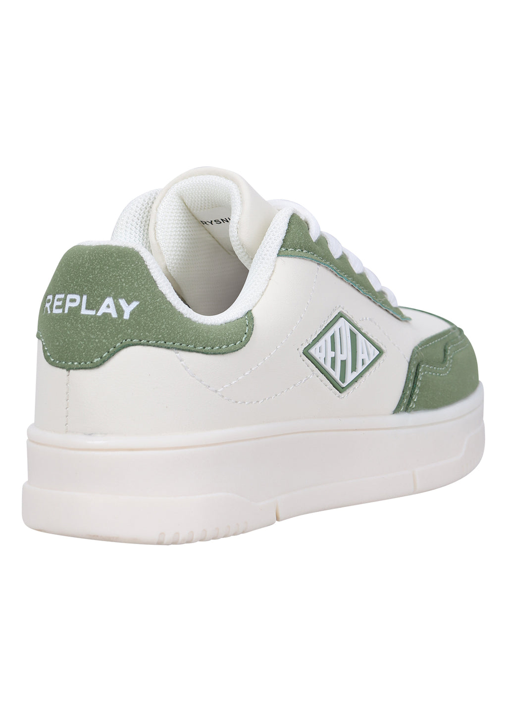 נעלי REPLAY לוגו צד גדול רטרו לילדים WHITE / 21
