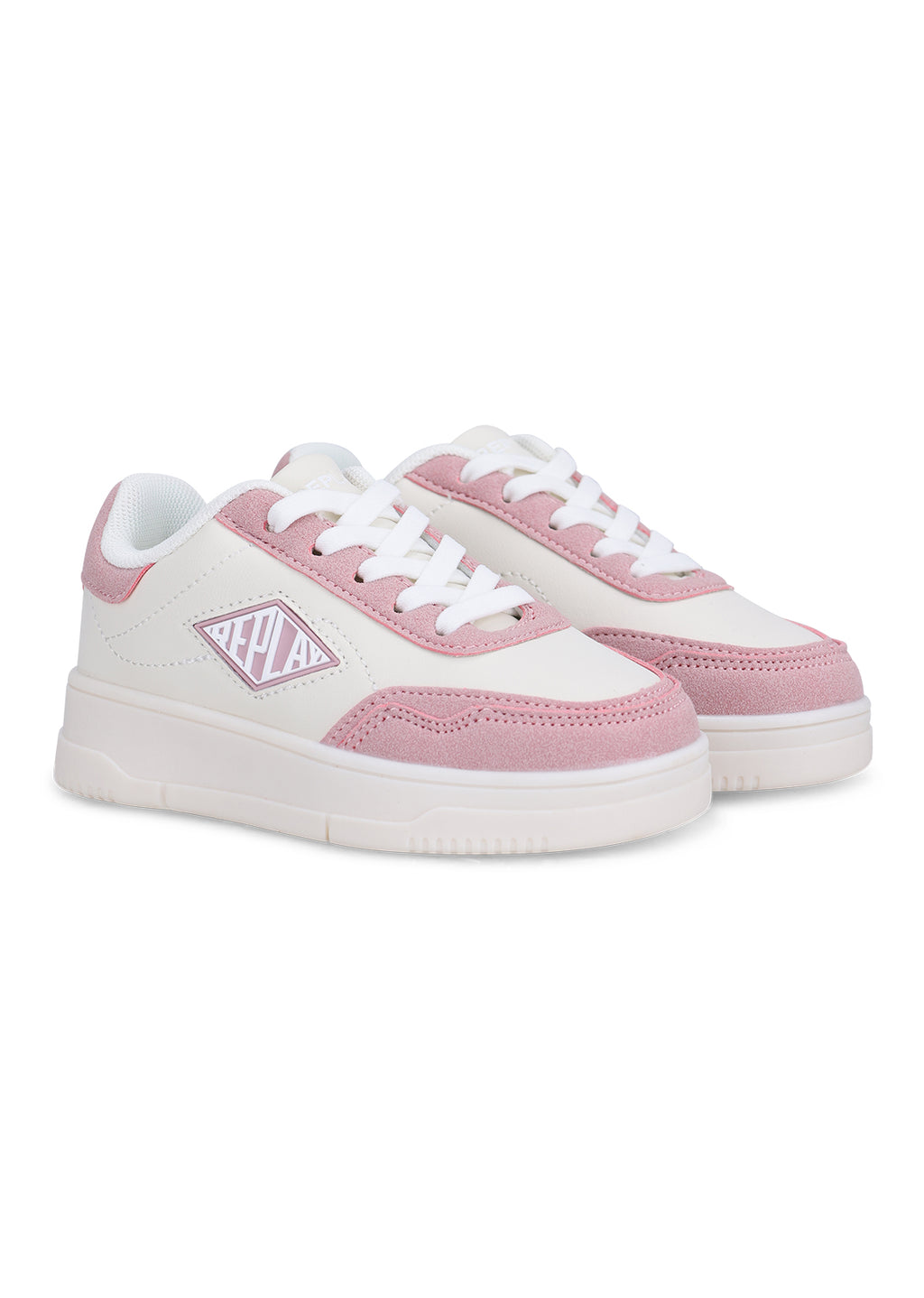 נעלי REPLAY לוגו צד גדול רטרו לילדות Pink / 21