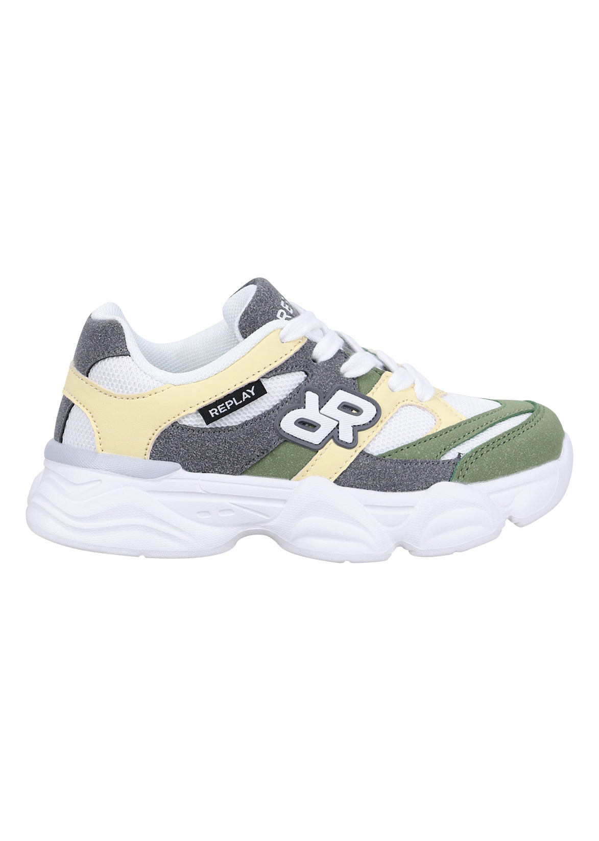 נעלי REPLAY לוגו RP מודגש לילדים Gray / 21