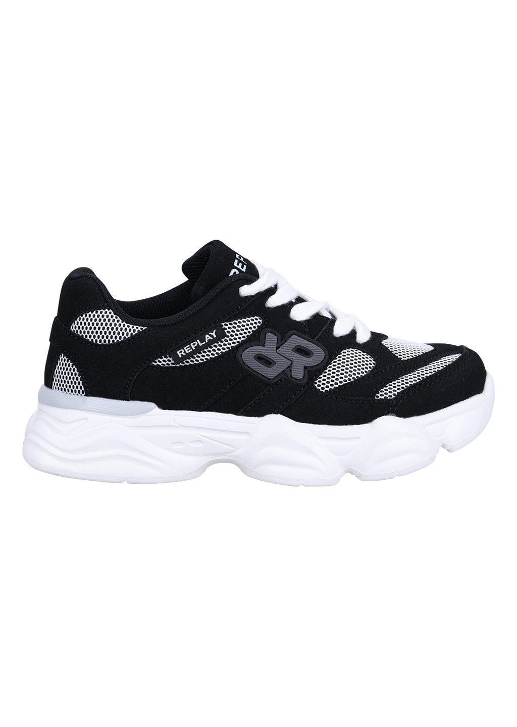 נעלי REPLAY לוגו RP מודגש לילדים BLACK / 21