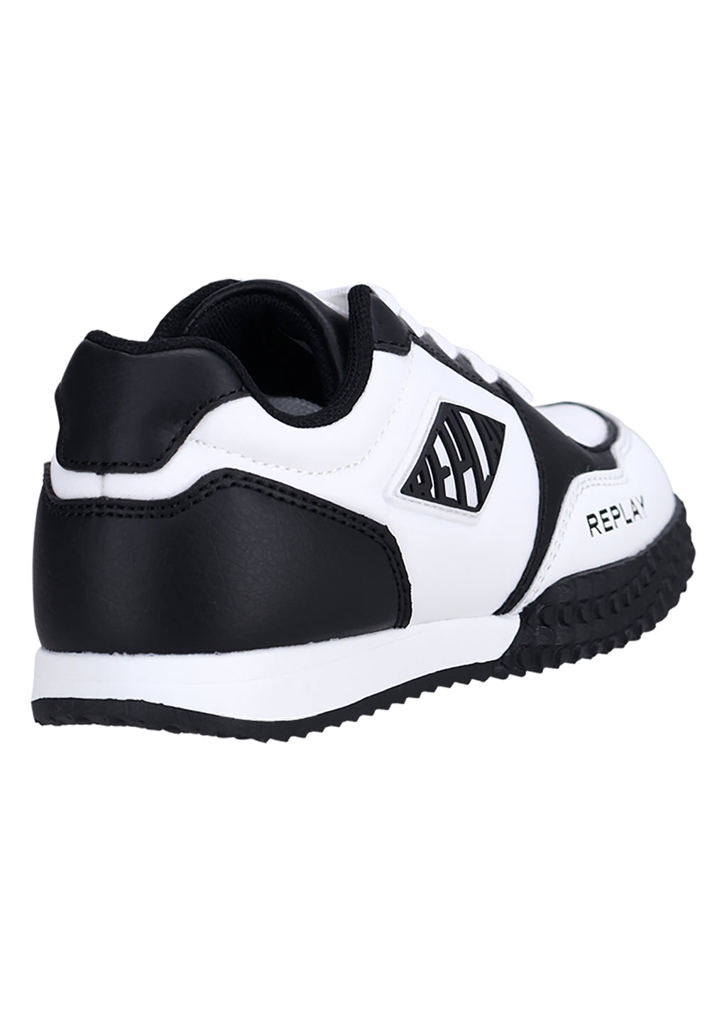 נעלי REPLAY לוגו צד וקונטרסט צבעים לילדים WHITE / 21