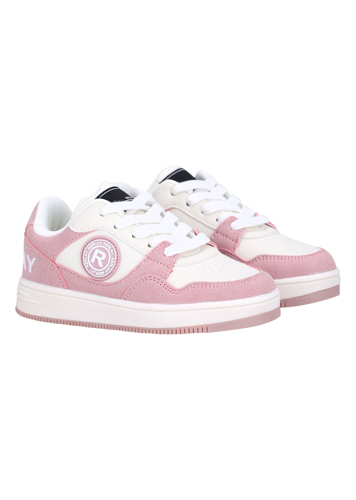 נעלי REPLAY סמל R עגול קלאסי לילדות Pink / 21