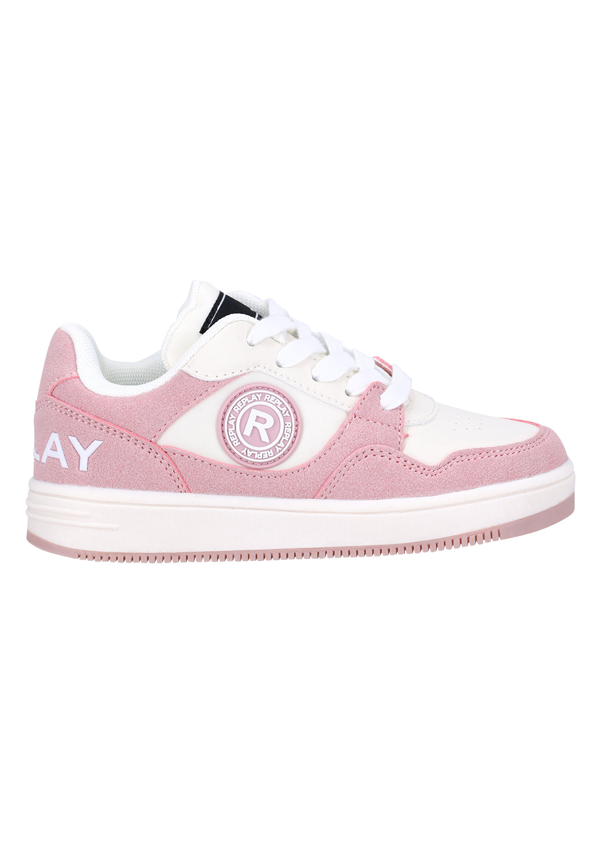 נעלי REPLAY סמל R עגול קלאסי לילדות Pink / 21