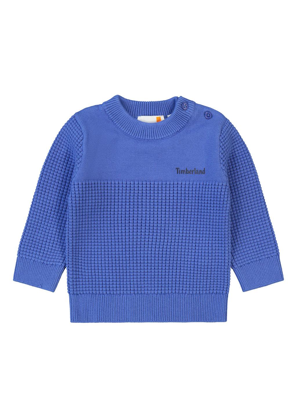 סוודר TIMBERLAND ריבועים לתינוקות BLUE / 06M