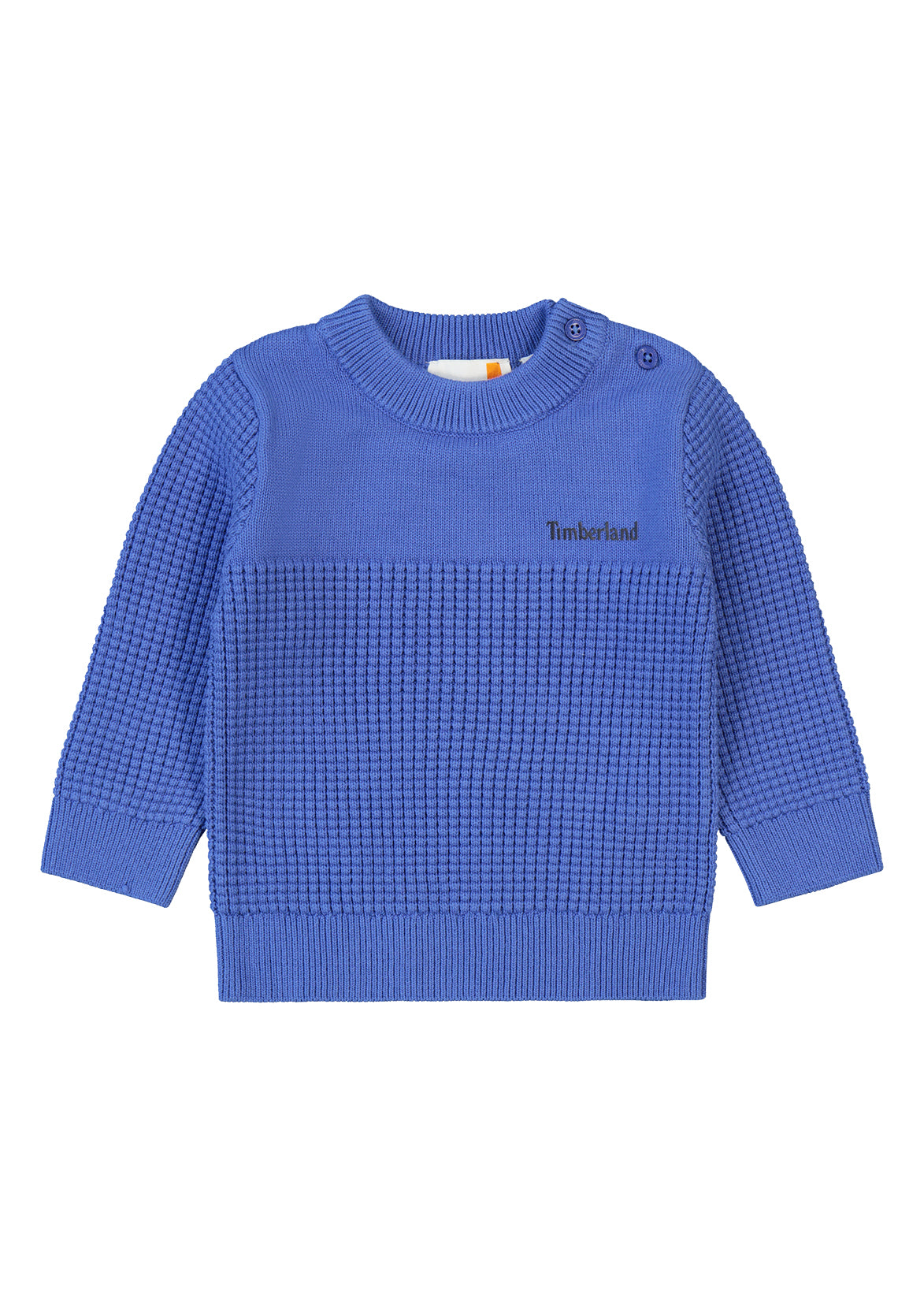 סוודר TIMBERLAND ריבועים לתינוקות BLUE / 06M