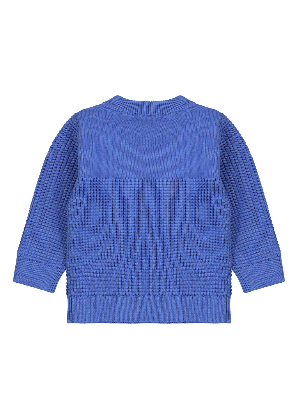 סוודר TIMBERLAND ריבועים לתינוקות BLUE / 06M