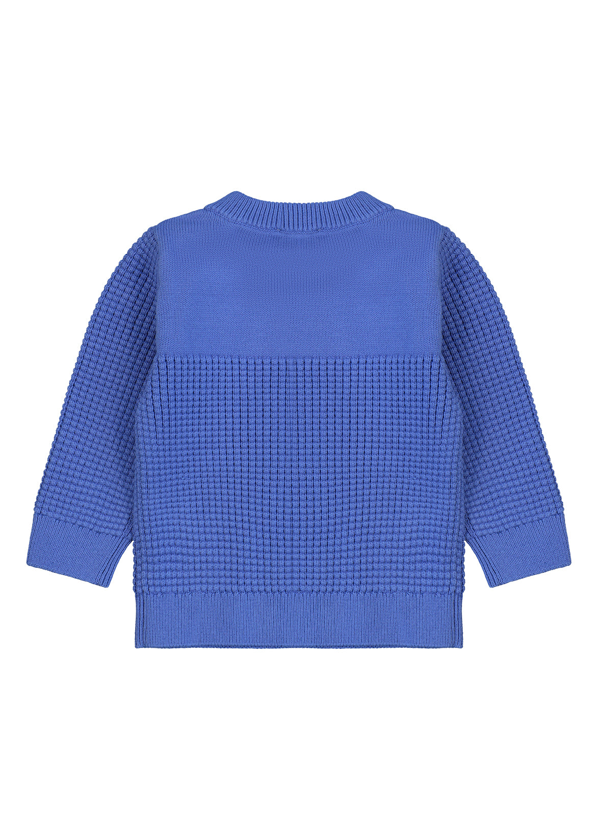 סוודר TIMBERLAND ריבועים לתינוקות BLUE / 06M