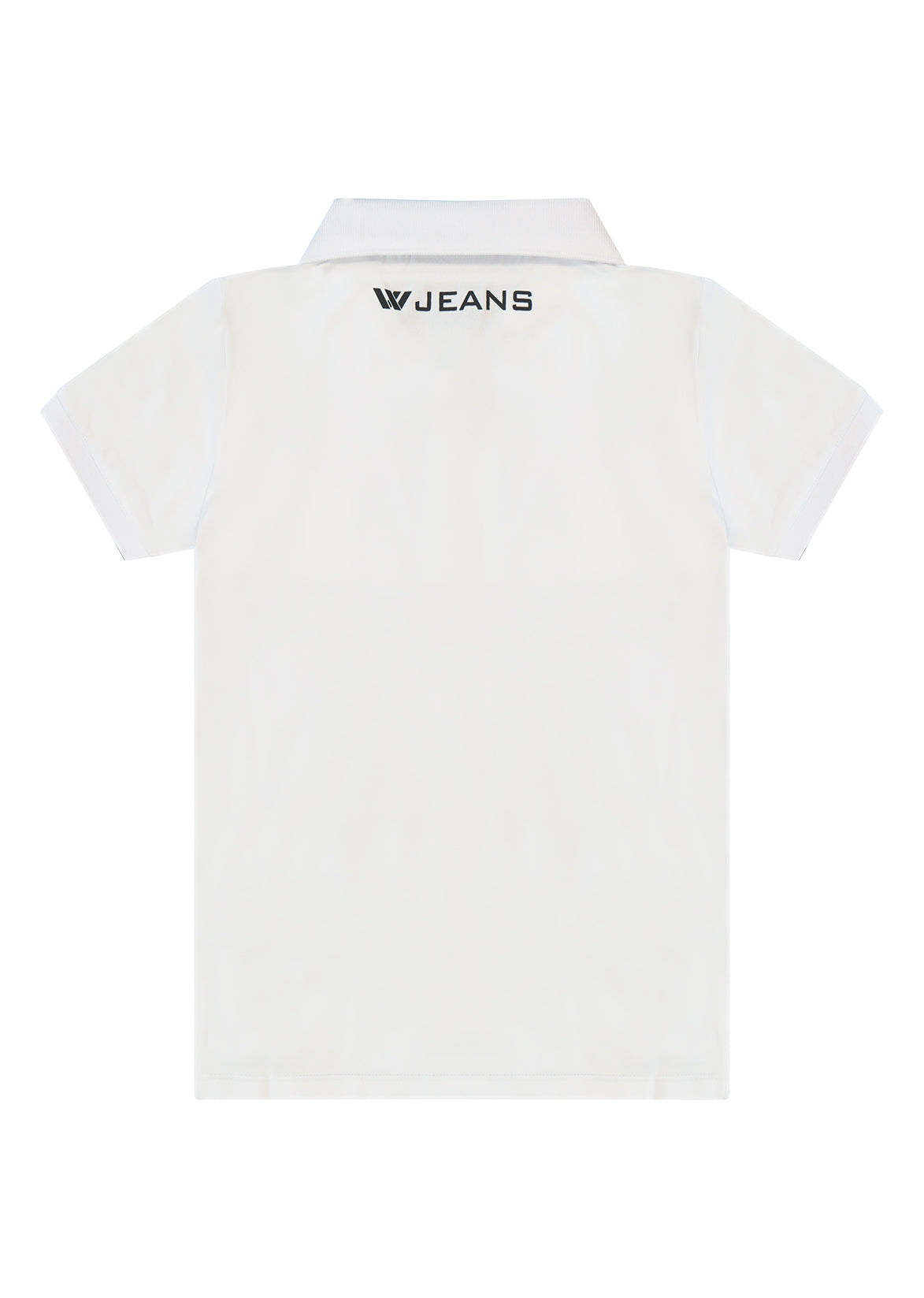 חולצת צווארון W JEANS COUTURE לילדים White / 2Y